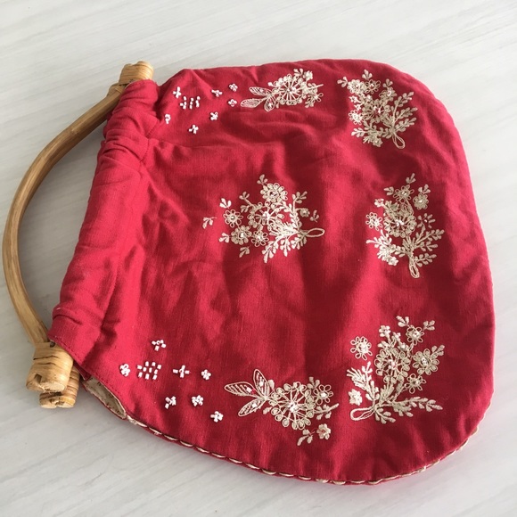 Accessorize Vintage Retro Style Beaded Purse - Picture 2 of 5